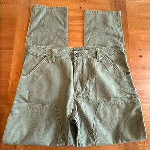 Patagonia Hemp Pants Size 14 Women’s Slim Fit Army Green NWT. All Season